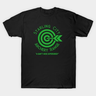 Starling City Archery Range (green) T-Shirt